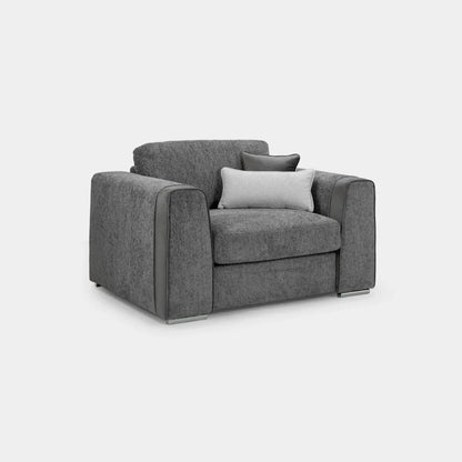 Nova Sofa Grey Armchair