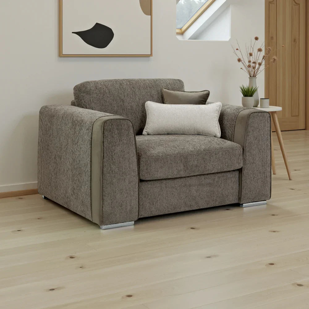 Nova Sofa Mocha Armchair