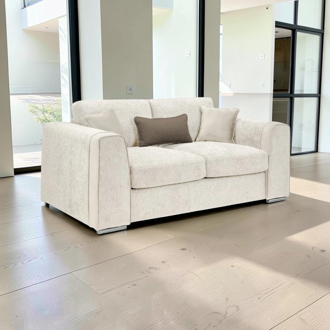 Nova Sofa Beige 2 Seater