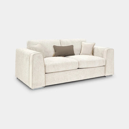 Nova Sofa Beige 3 Seater