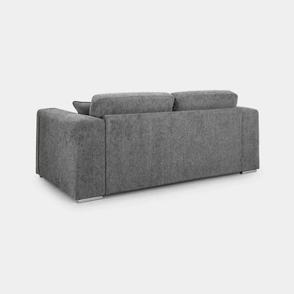 Nova  Sofa Grey 3 Seater