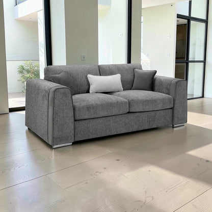 Nova  Sofa Grey 3 Seater