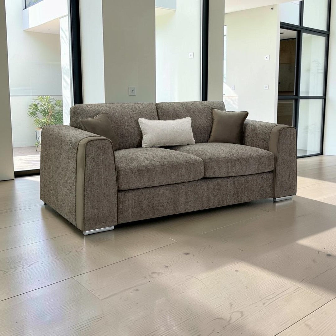 Nova Sofa Mocha 3 Seater