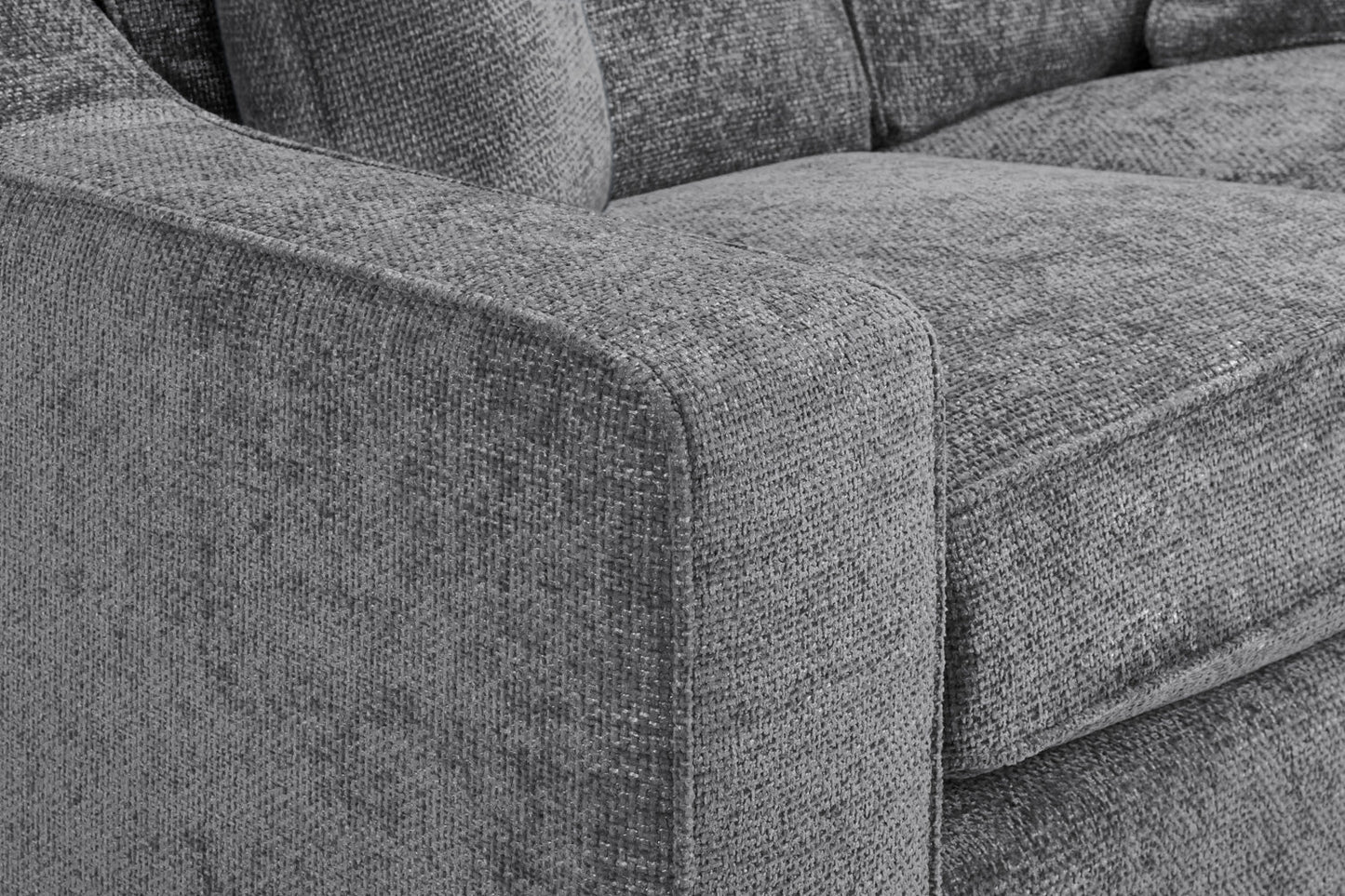 Nebraska Sofa Grey 3 Seater