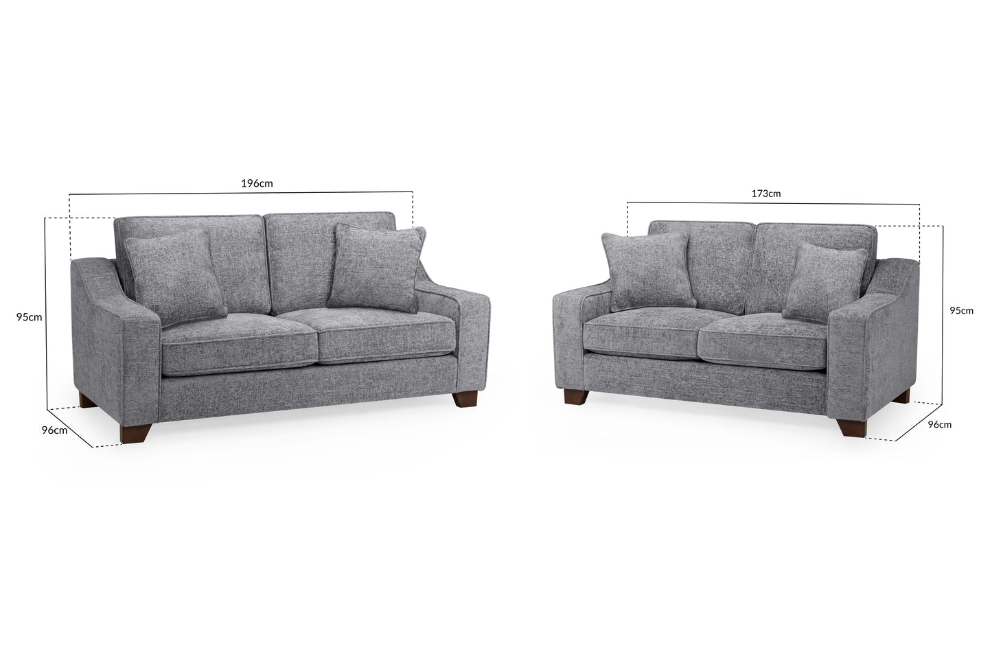 NEBRASKA 3+2 Seater Sofa Set