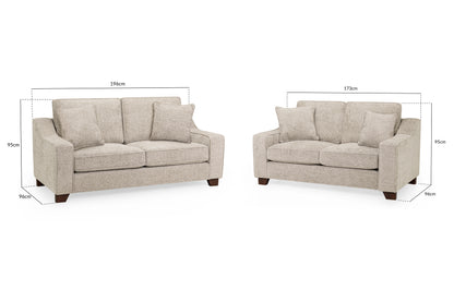 Nebraska Stone 3+2 Seater Sofa Set