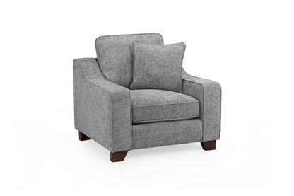 Nebraska Grey 3+2 Seater Sofa Set