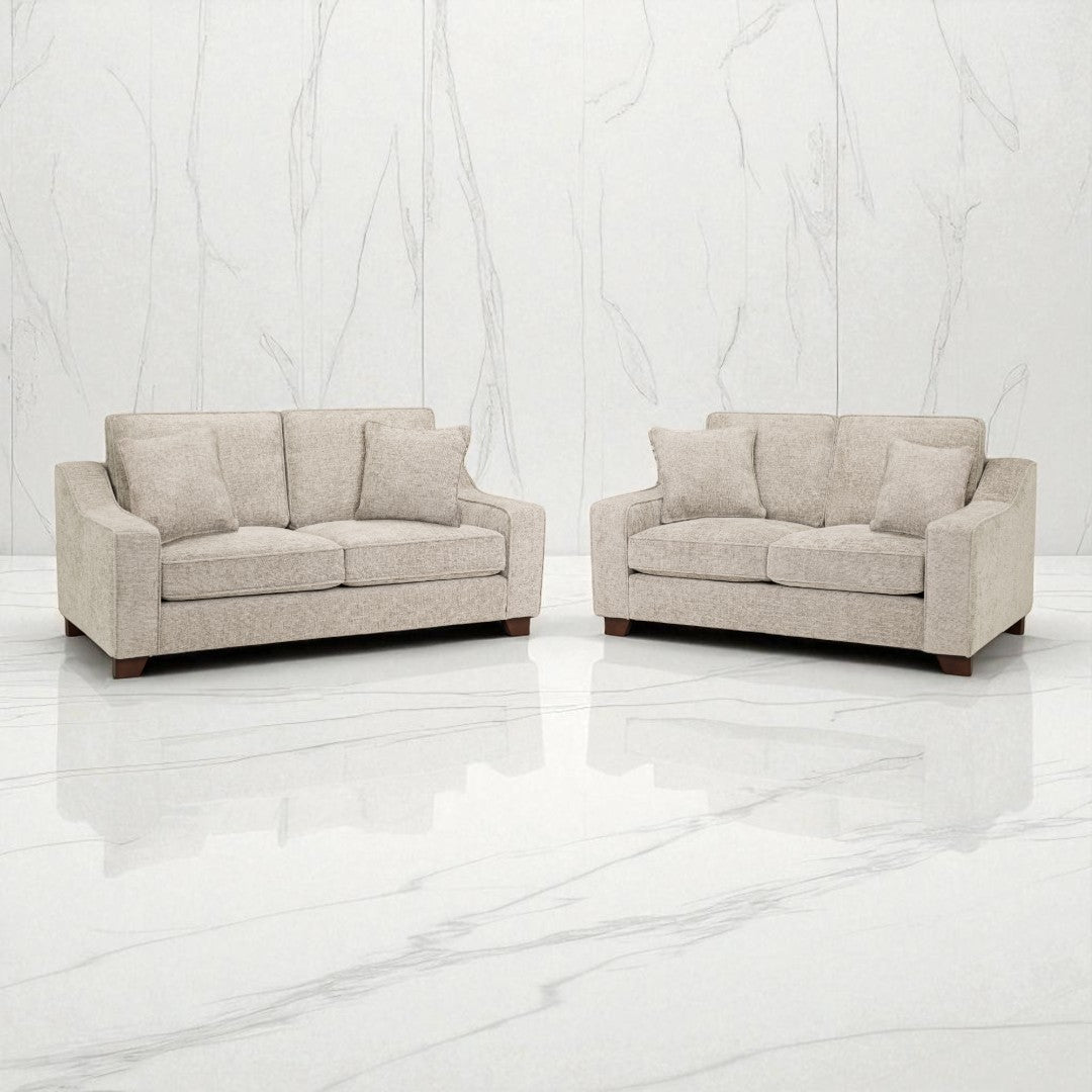 Ontra Stone 3+2 Seater Fabric Sofa Set