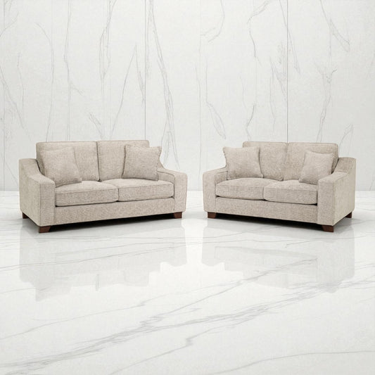 Ontra Stone 3+2 Seater Fabric Sofa Set