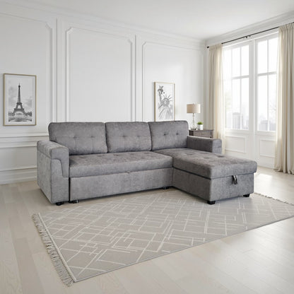 Vista Sofabed Grey Universal Corner