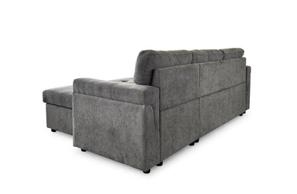 Vista Sofabed Grey Universal Corner