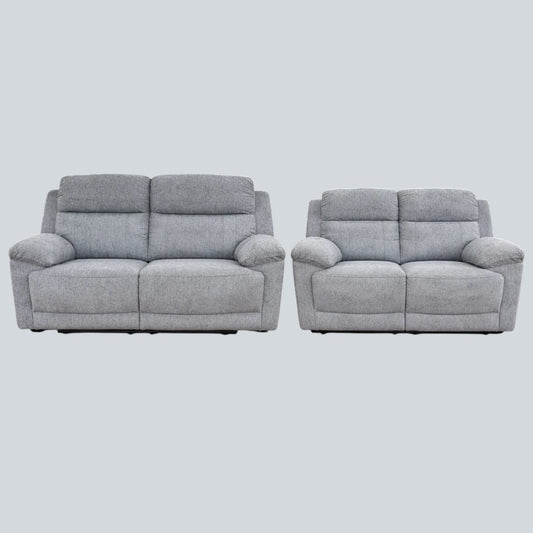 Owen Grey Electric Recliner 3+2 Sofa Set