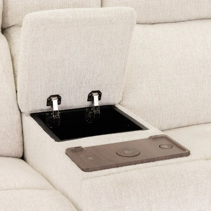 Oakley Beige Electric Recliner Sofa 2 Seater