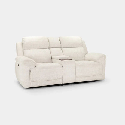 Oakley Beige Electric Recliner Sofa 2 Seater