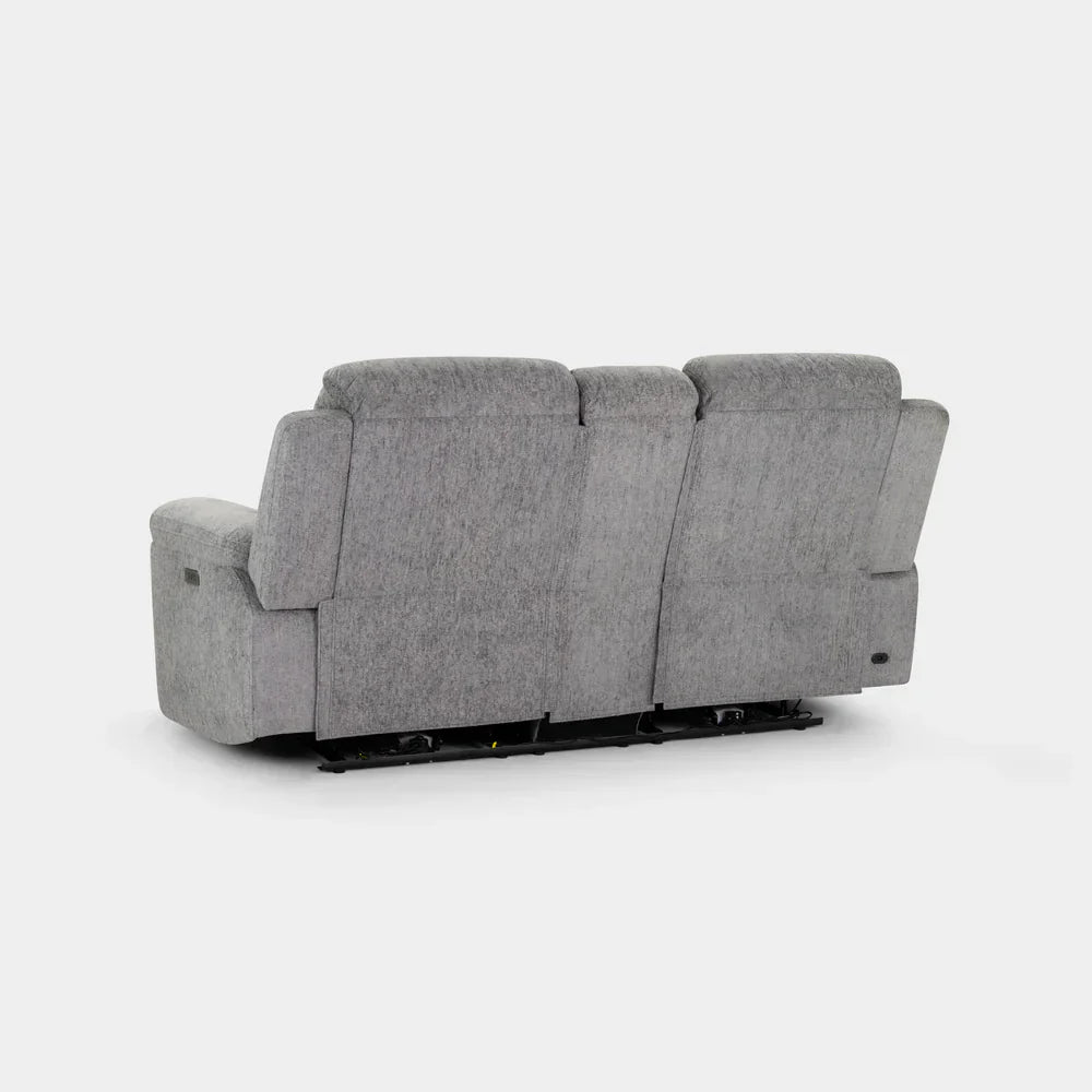 Oakley Grey Electric Recliner Sofa 2 Seater