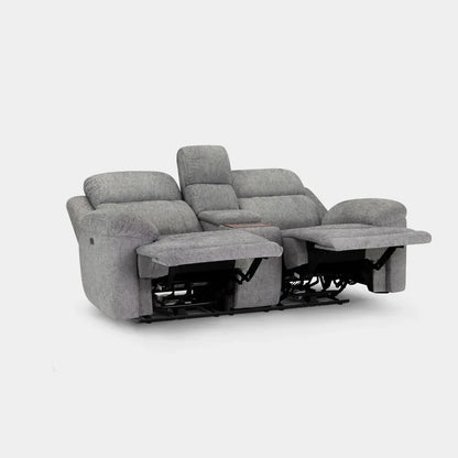 Oakley Grey Electric Recliner Sofa 2 Seater