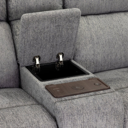 Oakley Grey Electric Recliner Sofa 2 Seater
