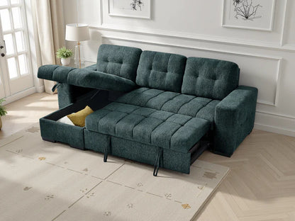 Torino Universal Corner Sofabed Teal
