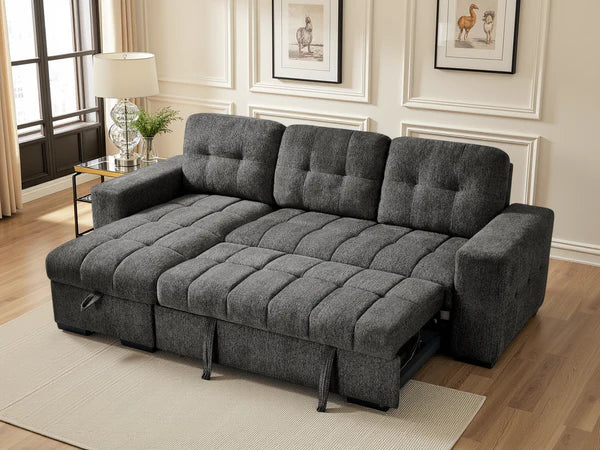 Torino Universal Corner Sofabed Grey