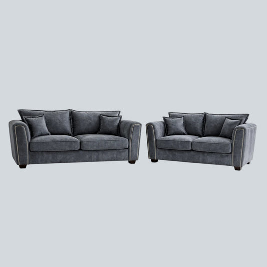 Serena 3+2 Seater Sofa Set - 3 Colours
