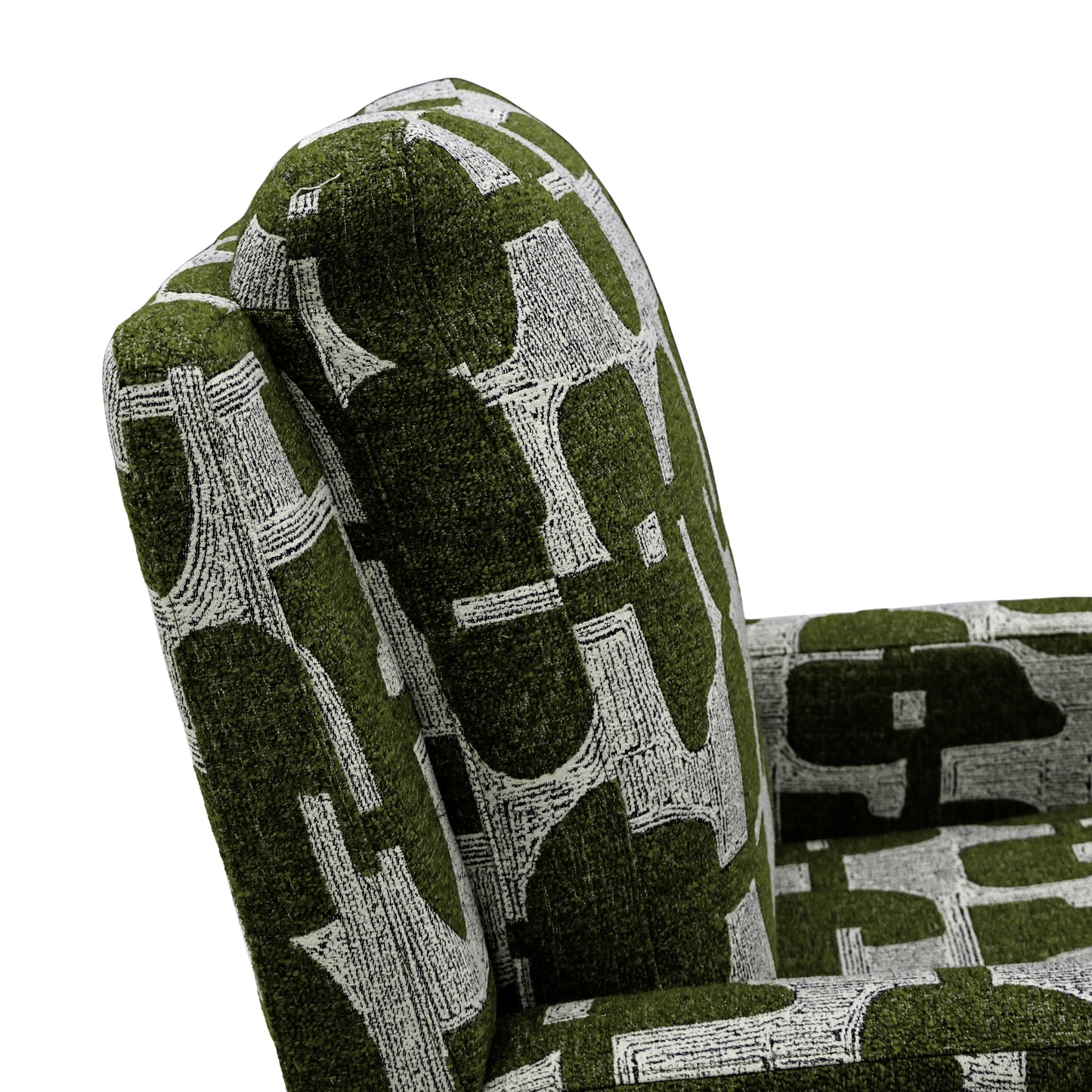 Luna Electric Reclining Chair Green