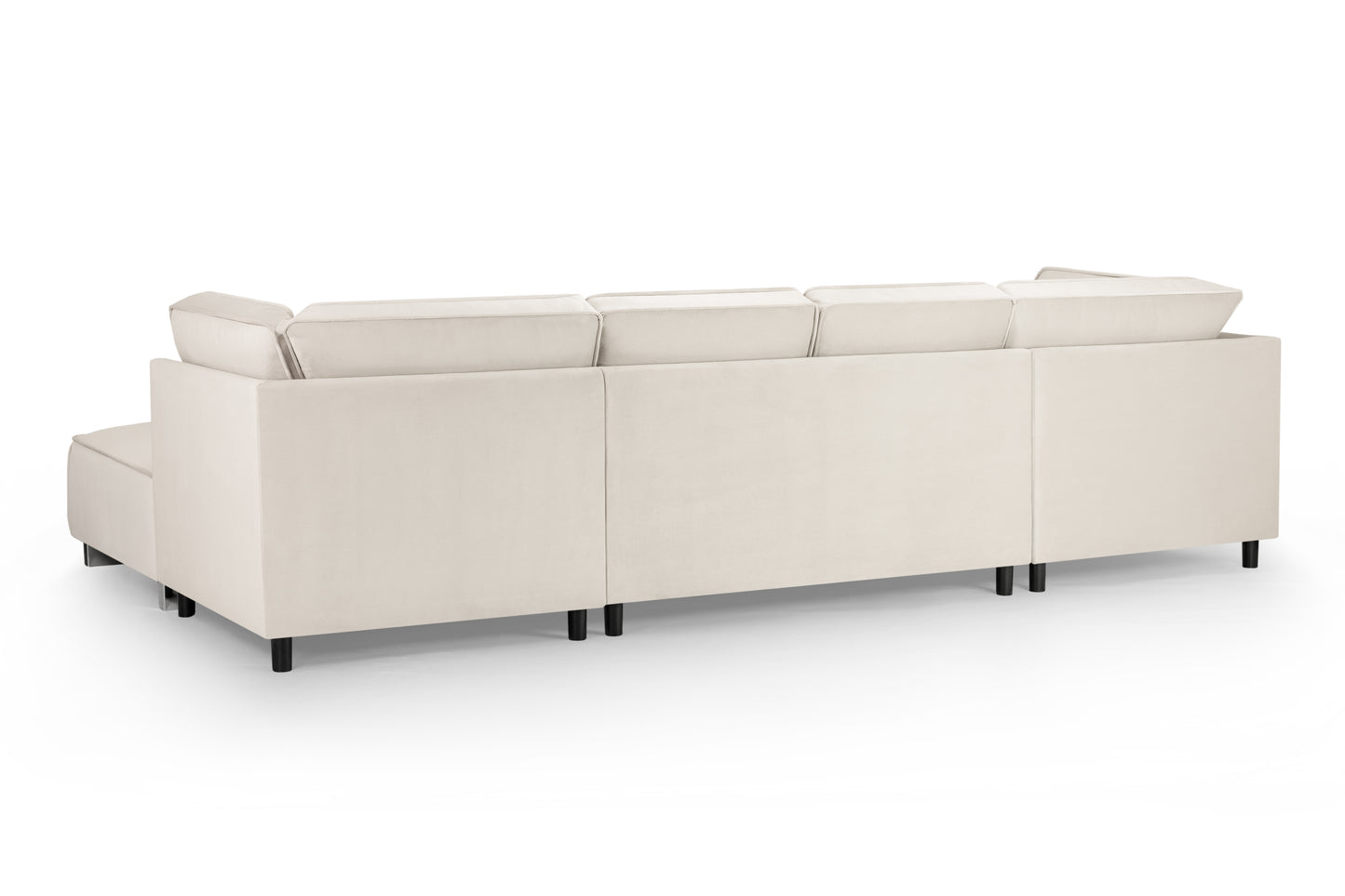 Sloane Plush Velvet U-Shape Sofa