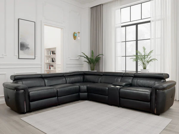 Somerville Electric Recliner Large Corner Sofa - 2 Colours