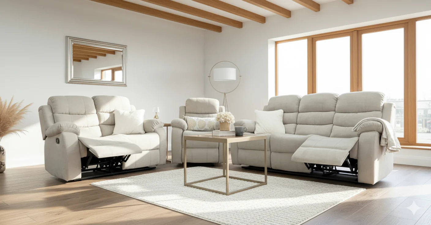 Stanley Manual Recliner 3+2+1 Seater Sofa