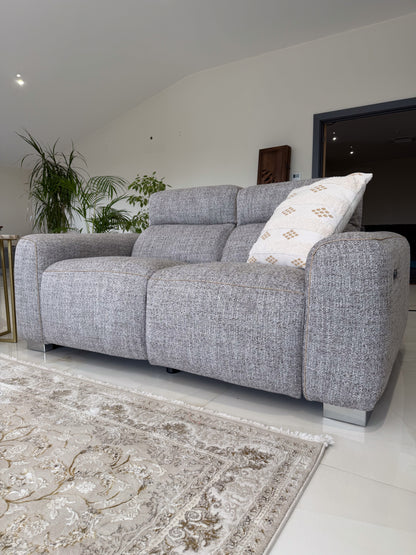 Dalton Electric Recliner Beige 2 Seater