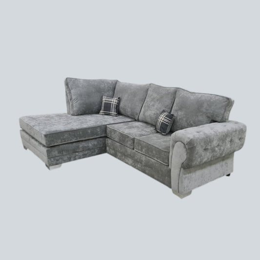 Verona L-Shape Sofa Chesterfield Style - 2 Colours