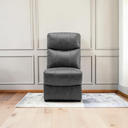 Vero Grey Armless Modular Unit