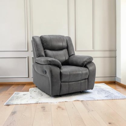 Vero Manuel Reclining Grey 3+2+1 Sofa Set