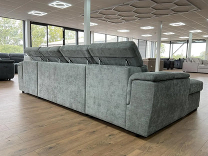 Alaya Sofabed Grey U Shape Corner