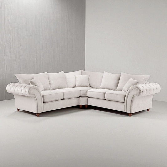 Windsor Fabric Chesterfield Corner Sofa