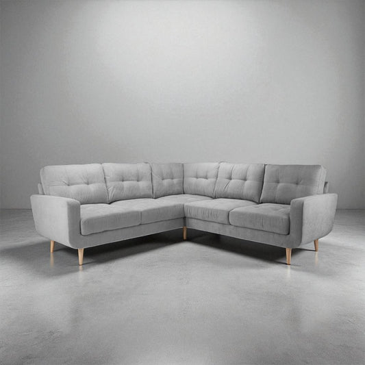 Aurora Grey Large Corner Sofa