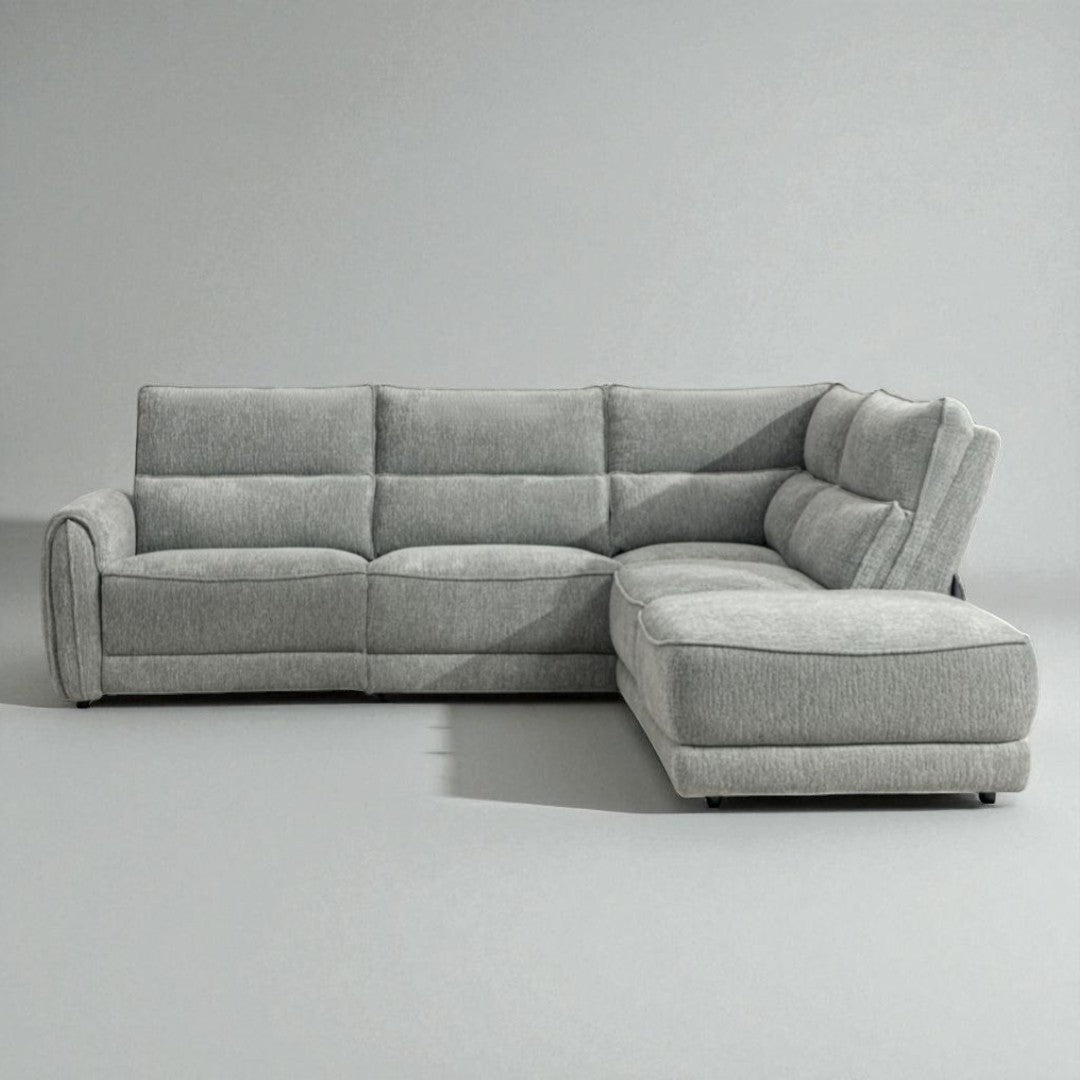 Nora Electric Corner Recliner Sofa + USB Charging