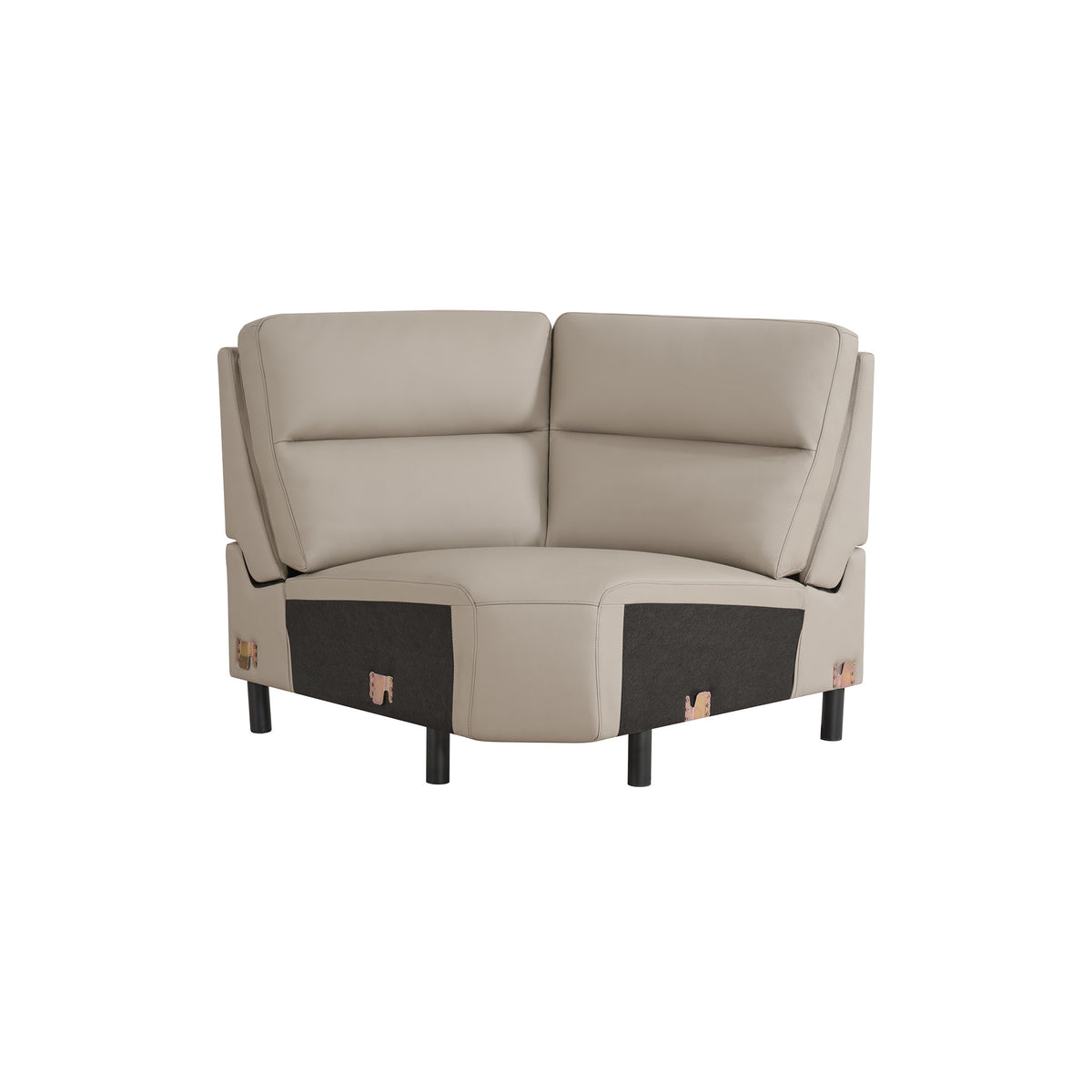 Naples 2C+W+1 Leather Electric Recliner Corner Sofa