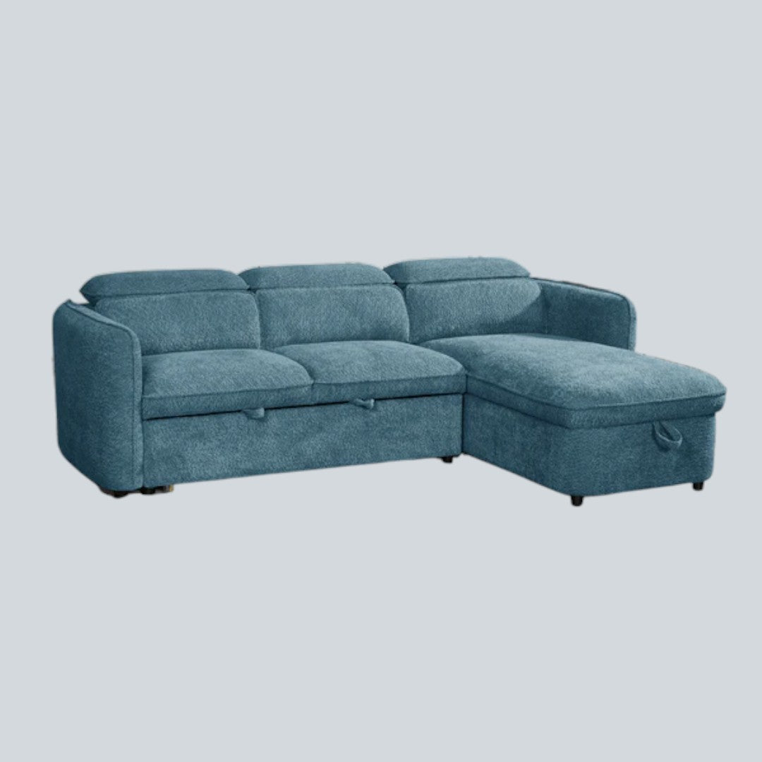 Marcella Sofabed Teal Universal Corner