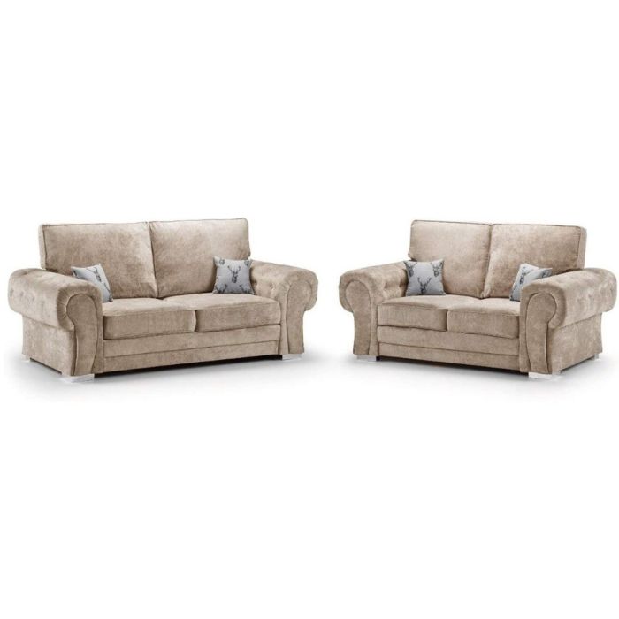 Verona 3+2 Sofa Set Chesterfield Style