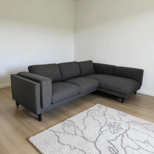 IKEA grey large corner sofa