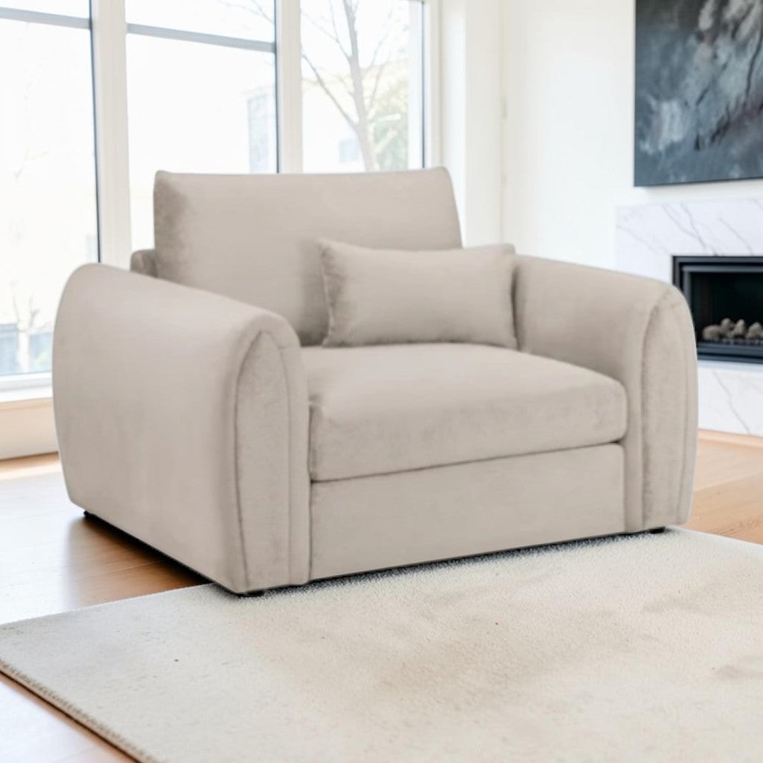 Royale Sofa Mocha Armchair
