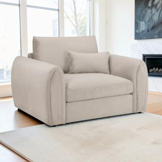 Royale Sofa Mocha Armchair