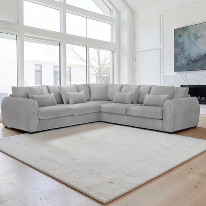 Royale Grey Large Corner Sofa