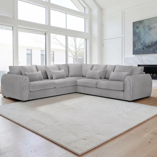 Royale Grey Large Corner Sofa