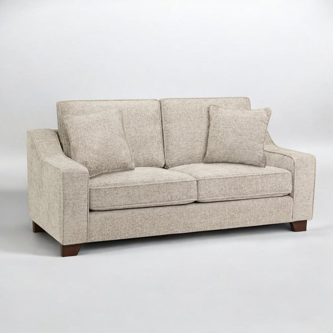 Ontra Stone 3 Seater Fabric Sofa
