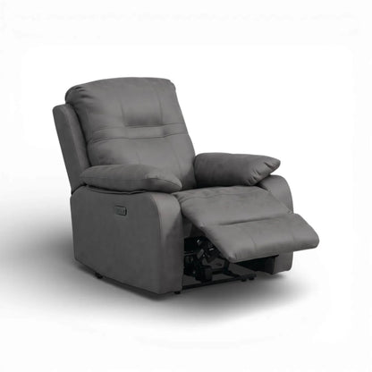 Elara Grey Electric Recliner Armchair