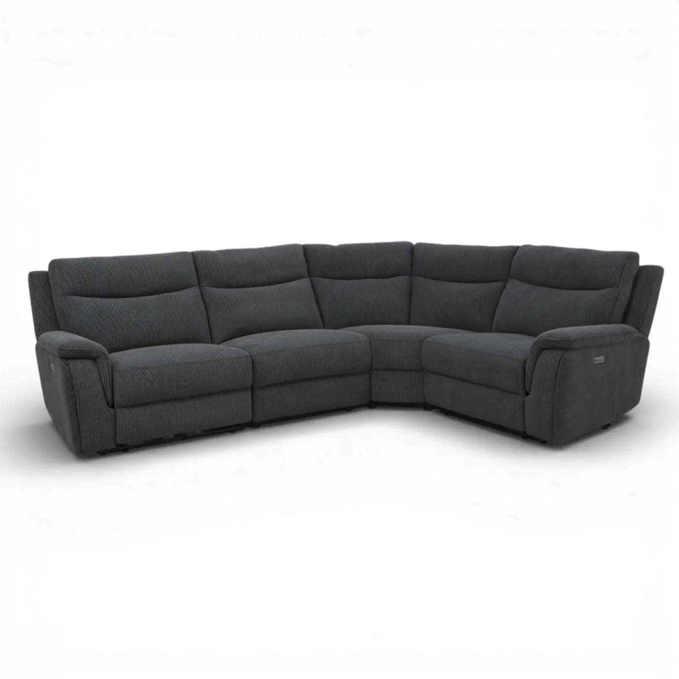 Charcoal Marley Electric Modular Corner Recliner