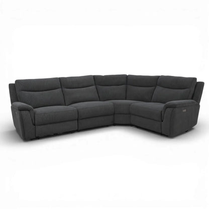 Charcoal Marley Electric Modular Corner Recliner