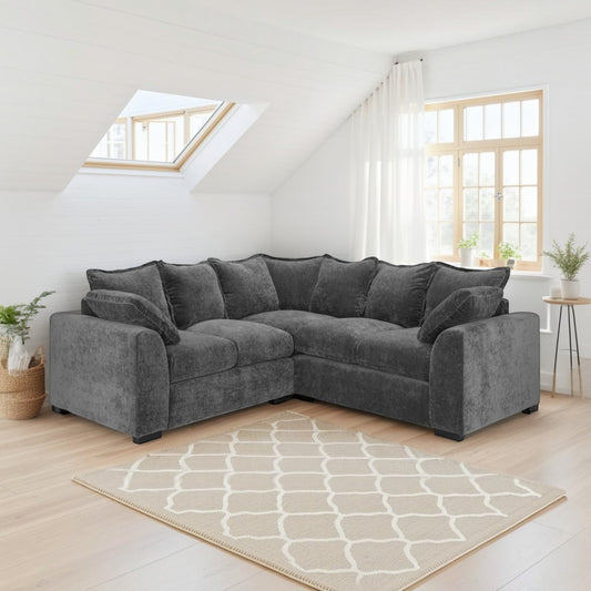 Skye Grey Corner Sofa