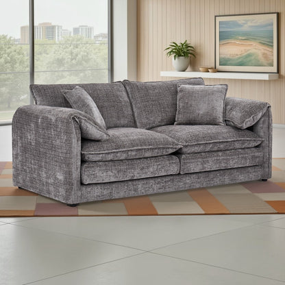 Astoria Sofa Grey 3 Seater